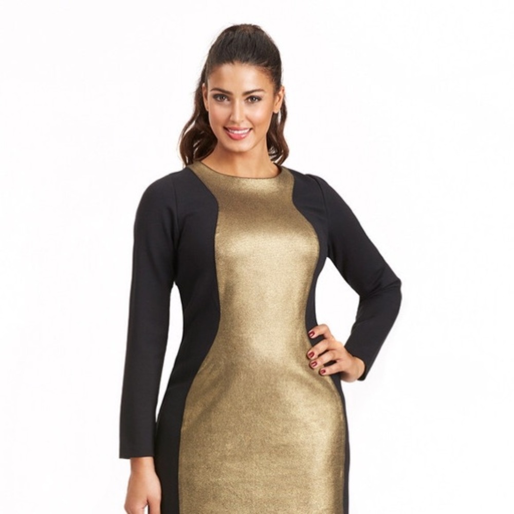 MYNT 1792 Colorblock Ponte Dress